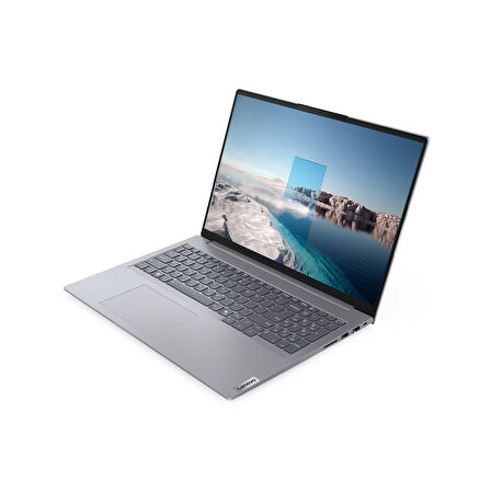 Lenovo Thinkbook 16 G7 Iml Intel Ultra 5 125U 24GB Ddr5 512GB SSD Intel® Aı Boost 16" Wuxga 300NITS IPS Windows 11 Home Taşınabilir Bilgisayar 21MS005KTRH07 + Zetta Çanta