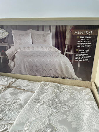 KASSO HOME MENEKŞE 6 PARÇA PİKE SETİ