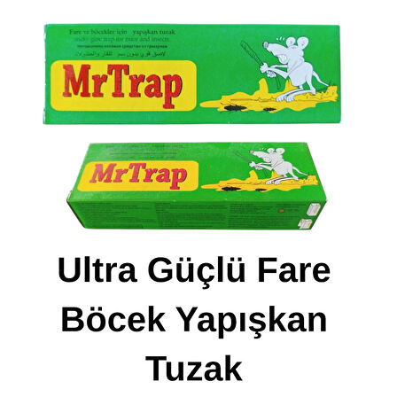 Fare Haşere Böcek Yapışkanı Kullanıma Hazır Fare Tuzağı