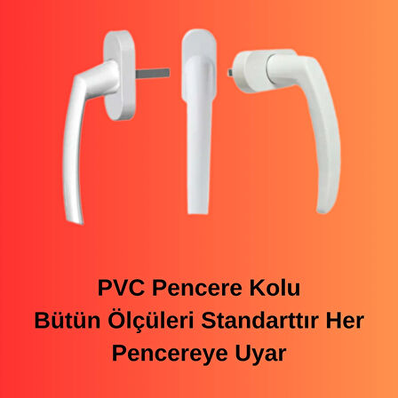 PVC Pencere Kolu Pimapen Kolu Kaliteli Plastik 1 Adet