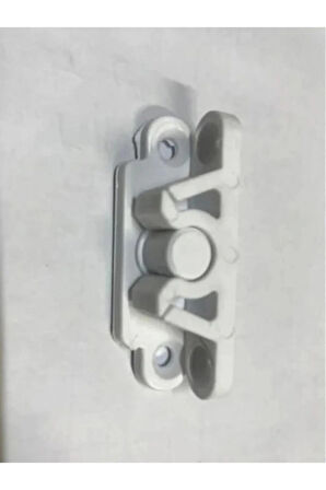5 Adet Plastik Pvc Sineklik Kapı Çıtçıt Tutucu Beyaz
