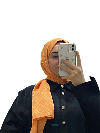 JAKARLI LABİRENT DESENLİ ŞAL 1008