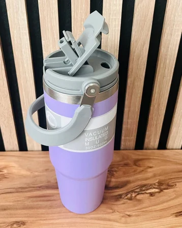 Kişiye Özel 900 ml Vakumlu Paslanmaz Çelik Termos
