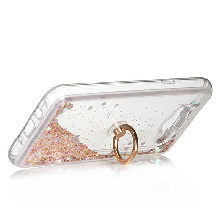 Gpack Samsung Galaxy J7 Core Kılıf Milce Sulu Yüzüklü Silikon Arka Kapak