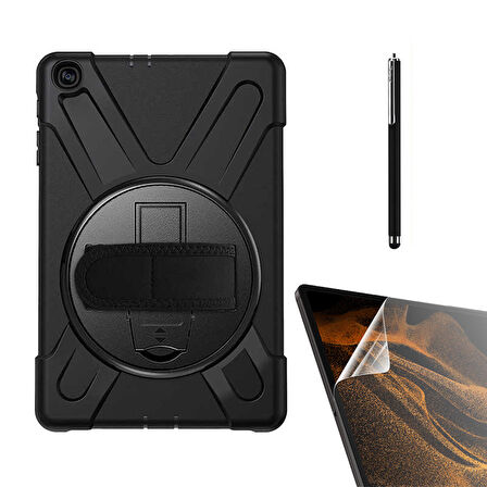 Gpack Apple iPad Mini 4 Kılıf Defender Tablet Tank Koruma Standlı df11  Nano  Kalem