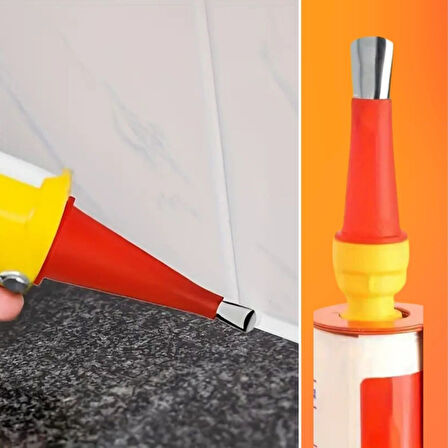 By Nevser®30 Parça Silikon Kalafat Mastik Alet Seti Mastik Ucu