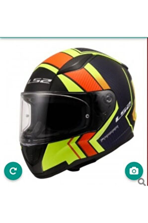 RAPID 2 EXTRA MAT NEON SARI-NAVY MAVİ KASK XL