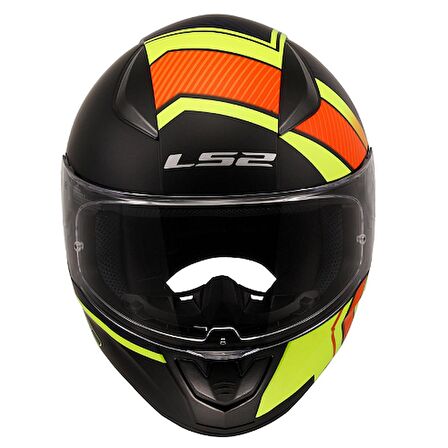 LS2 Rapıd 2 Extra Kapalı Kask Mat Neon Sarı-Navy-Mavi 