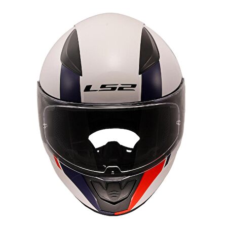 LS2 Rapıd 2 Driveway Kapalı Kask Beyaz-Mavi