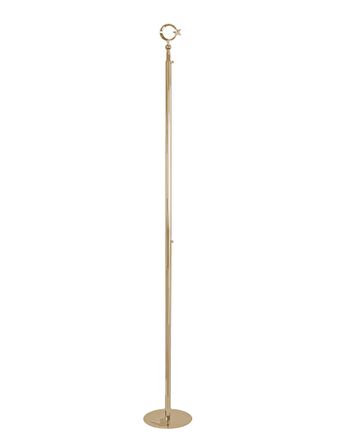 Makam Bayrağı Gold Direkli