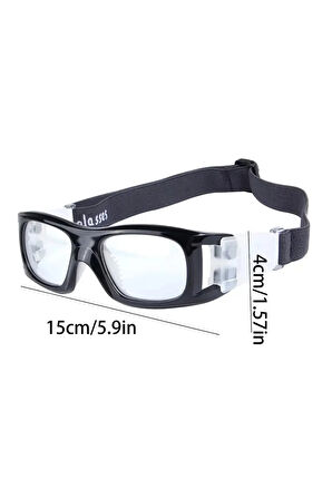 Numaralı Olabilen Sporcu Gözlüğü Mikro Fiber Temizlik Bezi ve Gözlük Temizleme Spreyi Hediyesiyle