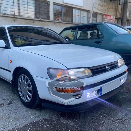 Toyota Corolla AE101 Efsane Kasa 1991-1998 Uyumlu Üniversal Astra H lip Esnek Ön Lip 2 Parça Tampon Altı Dil Karlık Ön Ek