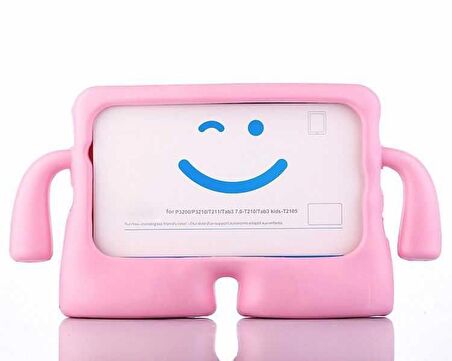 Gpack Samsung Galaxy Tab A 8.0 2019 T290 Kılıf Çocuklar İçin Tutacaklı Silikon ib1