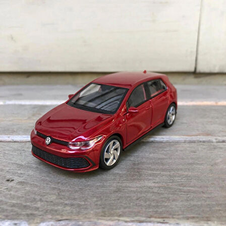 Welly Volkswagen Golf 8 GTI Diecast Metal Araba Model Araba Oyuncak Araba Çek Bırak Araba 12 Cm