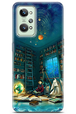 Realme GT 2 uyumlu Girls 32 TPU Silikon Evren ve Odam