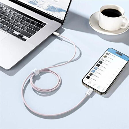 Baseus Süper Dayanıklı 1 Metre 100W Type C To Type C Şarj Kablosu, E-Marker Çipli, Akım Isı Korumalı