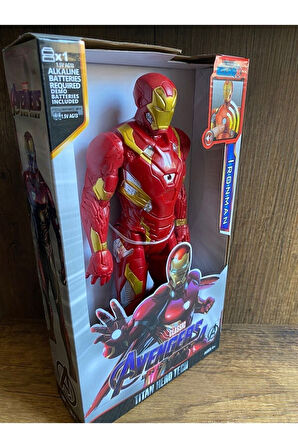 Avengers Ironman Figür Demir Adam Figür Ironman Figür Sesli Işıklı Avengers Aksiyon Figürü Iron Man