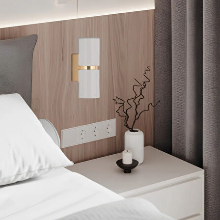 Modesco Mikumi Silindir Dekoratif Duvar Aplik