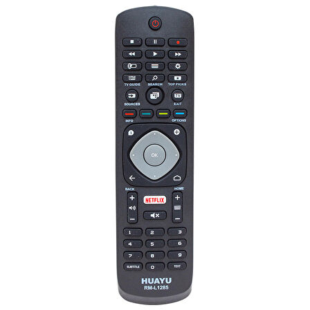 WEKO KL HUAYU RM-L1285 PHILIPS NETFLIX LCD-LED TV KUMANDA HUAYU RM-1285EU BLİSTERLİ