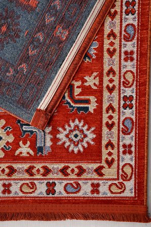 ANATOLIA HALI MİRAS - Kırmızı-Oturma Odası,Salon -Kaymaz Taban - Kolay Temizlenebilir