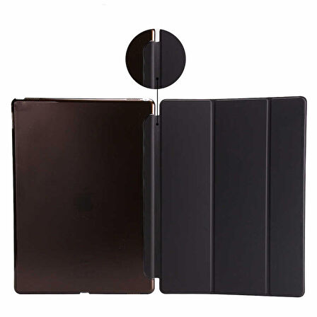 Gpack Apple iPad 2 3 4 Kılıf Smart Cover Kapaklı Standlı Uyku Modlu sm1  Nano  Kalem