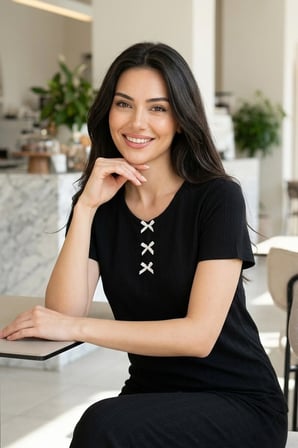 Kadın Bambu Viskon Transfer Ribana Kısa Kollu Düğmeli Pijama Takımı