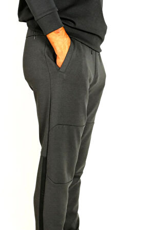 Erkek Füme Paça Lastikli Bel İp Detay Jogger Eşofman Altı NCS JEANS 1644