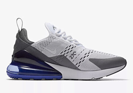 NİKE AİR MAX 270 BEYAZ GRİ MOR SNEAKER AYAKKABI(ÜRÜN DAR KALIPTIR BİR NUMARA BÜYÜK SİPARİŞ VERİNİZ)