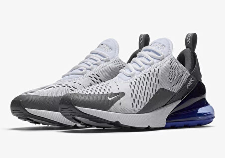 NİKE AİR MAX 270 BEYAZ GRİ MOR SNEAKER AYAKKABI(ÜRÜN DAR KALIPTIR BİR NUMARA BÜYÜK SİPARİŞ VERİNİZ)