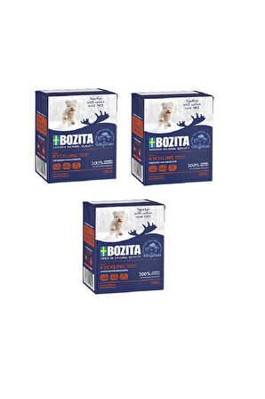 Bozita Tavuklu Tahılsız Köpek Yaş Maması 370 Gr. X 3 Adet