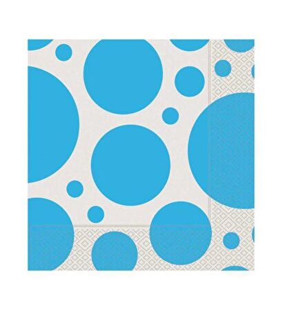 PEÇETE KARIŞIK PUANTİYE MAVİ 20'Lİ