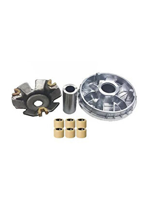 Arora Cappucino 50 cc Ön Varyatör Yarım Set Pervane Hariç (Sadece 50 cc ) Supermoto