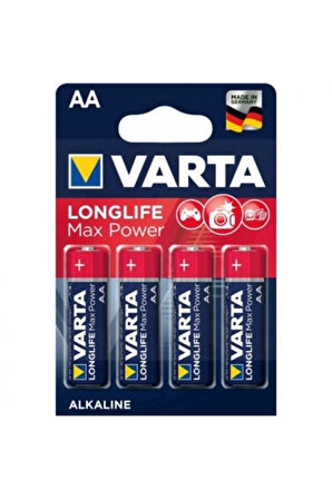 Varta Long Life Max Power Aa Alkalin Kalem Pil 4lü Kampanya Fiyat