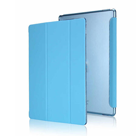 Gpack Samsung Galaxy Tab A T590 Kılıf Smart Cover Kapaklı Standlı Uyku Modlu sm2