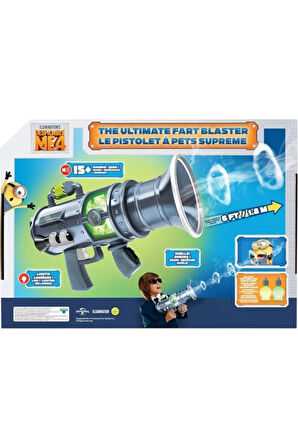 Minions Despicable Me 4 Çılgın Hırsız Gaz Tabancası Minyonlar Osuruk Tabancası