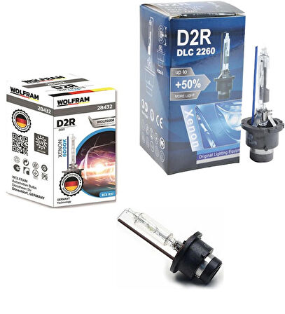 WOLFRAM D2R XENON AMPÜL 6000 KELVİN