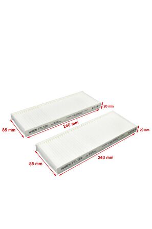 Peugeot 301 2012-2020 Polen Filtresi