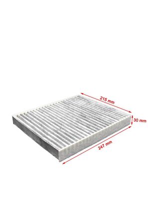 Audi A2 2000-2005 Karbonlu Polen Filtresi