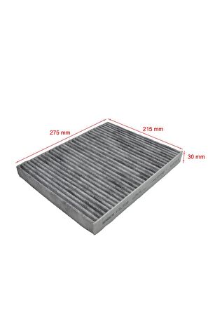 Volkswagen Touareg 2002-2010 Karbonlu Polen Filtresi