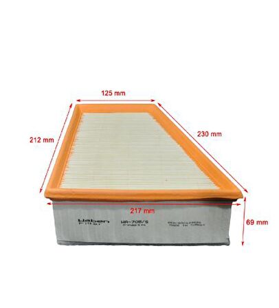 Seat Ibiza III 1.8 T FR, 1.8 T Cupra R 2002-2009 Hava Filtresi