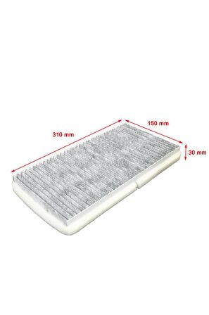 Peugeot 406 1995-2004 Karbonlu Polen Filtresi