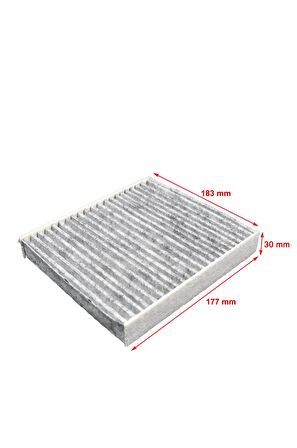 Honda Jazz II 2002-2008 Karbonlu Polen Filtresi