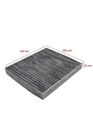 Opel Ampera 2011-2015 Karbonlu Polen Filtresi