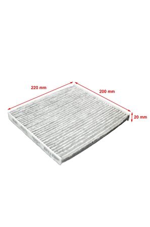 Toyota Avensis 2003-2008 Karbonlu Polen Filtresi