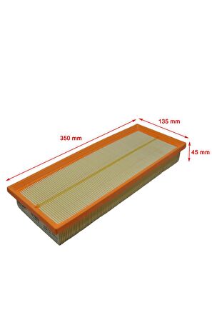 Citroen C4 II, III 1.2 Pure-Tech, 1.2 THP 2014->> Hava Filtresi