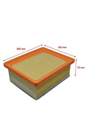 Citroen Berlingo 1.9 D, 2.0 HDİ 2002-2011 Hava Filtresi