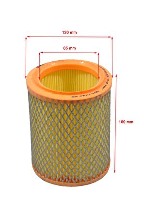 Peugeot 306 1.1, 1.4, 1.6, 1.4 SL, 1.6 SR 1993-2002 Hava Filtresi
