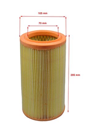 Citroen Zx 1.5 D 1993-1998 Hava Filtresi Uzun Tip