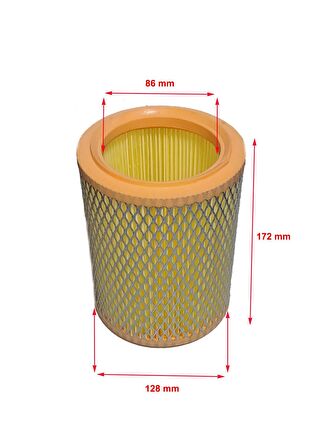 Peugeot 305 I, 305 II 1.5 D,1.6,1.9,1.9 D 1977-1988 Hava Filtresi