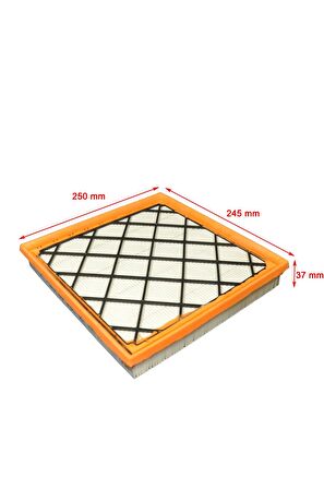 Chevrolet Cruze 1.6, 1.8 Kısa Tip 2009-2014 Hava Filtresi